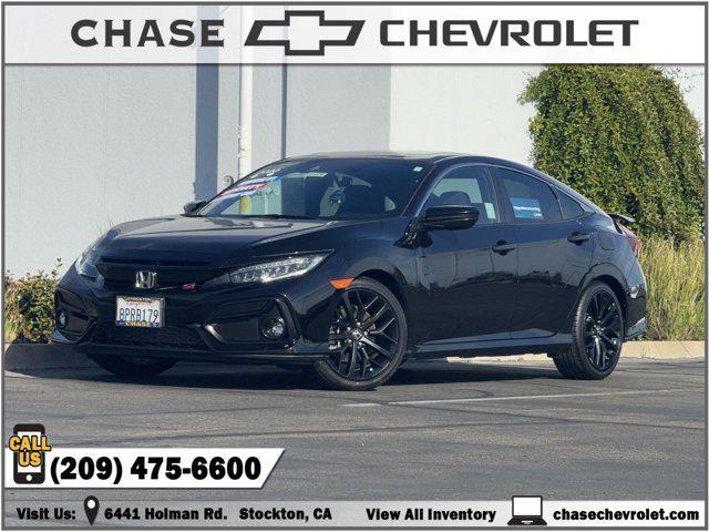 used 2020 Honda Civic Si car, priced at $23,988