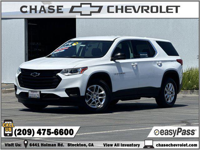 used 2021 Chevrolet Traverse car, priced at $32,988