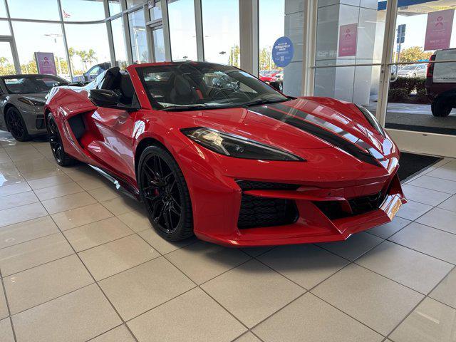 new 2025 Chevrolet Corvette car, priced at $166,715