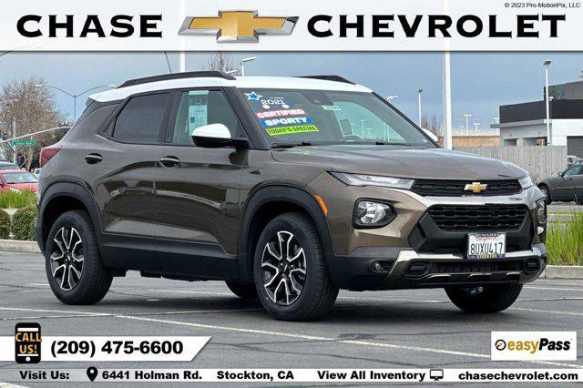 used 2021 Chevrolet TrailBlazer car, priced at $26,988