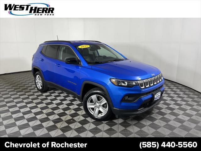 used 2022 Jeep Compass car, priced at $21,439