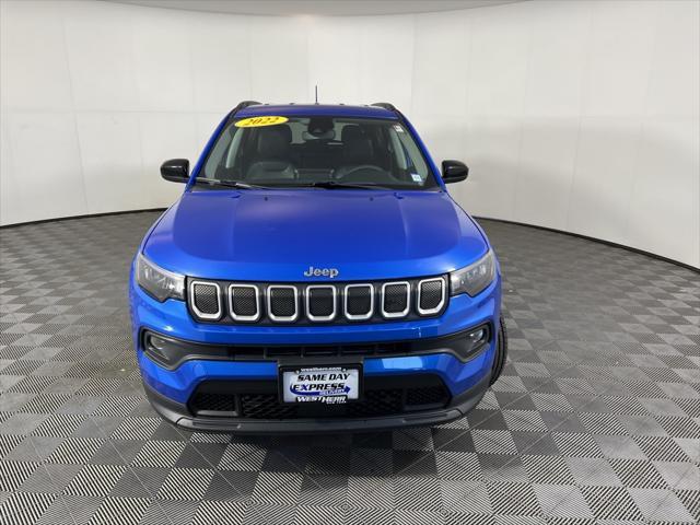 used 2022 Jeep Compass car, priced at $21,439