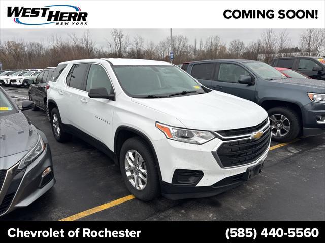 used 2021 Chevrolet Traverse car, priced at $23,258