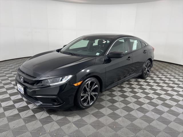 used 2020 Honda Civic car, priced at $18,886