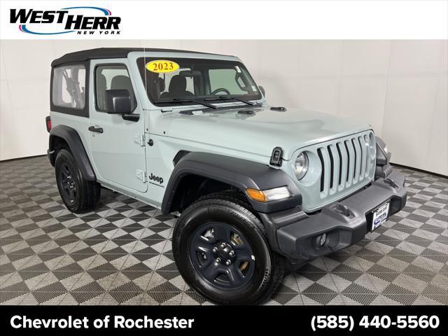 used 2023 Jeep Wrangler car, priced at $29,902