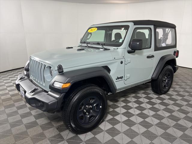 used 2023 Jeep Wrangler car, priced at $29,902