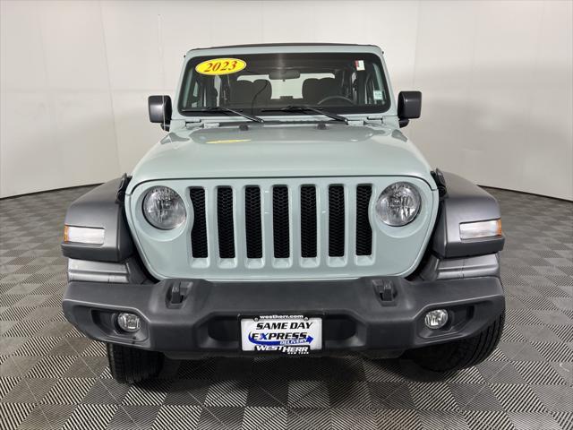 used 2023 Jeep Wrangler car, priced at $29,902