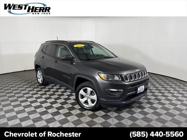 used 2018 Jeep Compass car, priced at $17,653