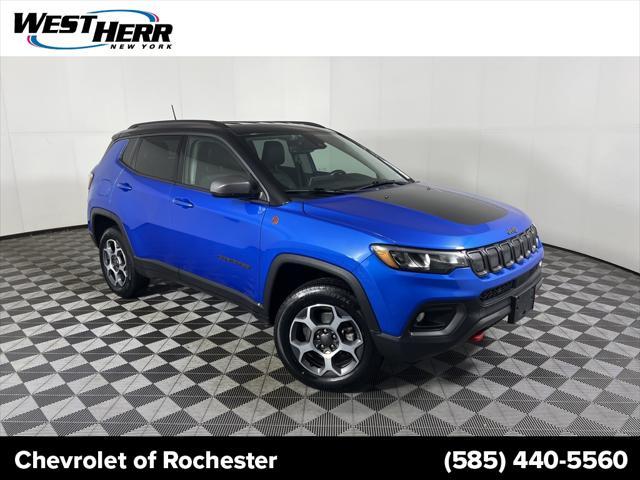 used 2022 Jeep Compass car, priced at $24,634