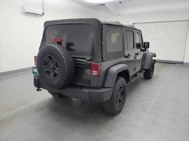 used 2017 Jeep Wrangler Unlimited car, priced at $22,095
