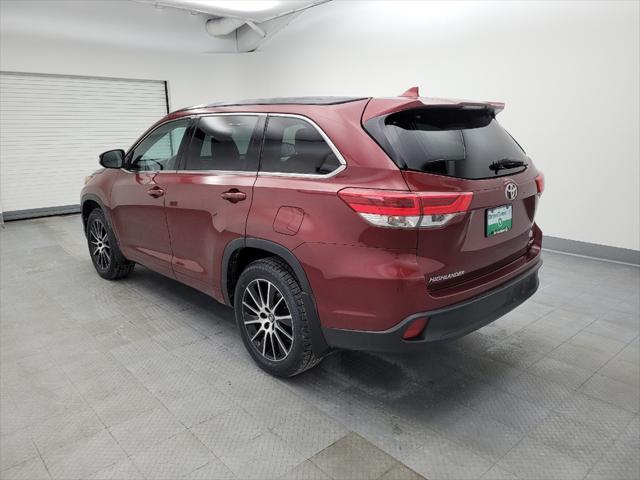 used 2017 Toyota Highlander car, priced at $25,595