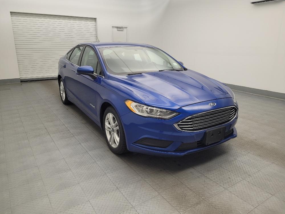 used 2018 Ford Fusion Hybrid car, priced at $15,895
