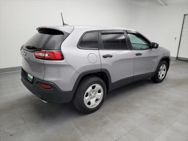 used 2017 Jeep Cherokee car, priced at $15,895