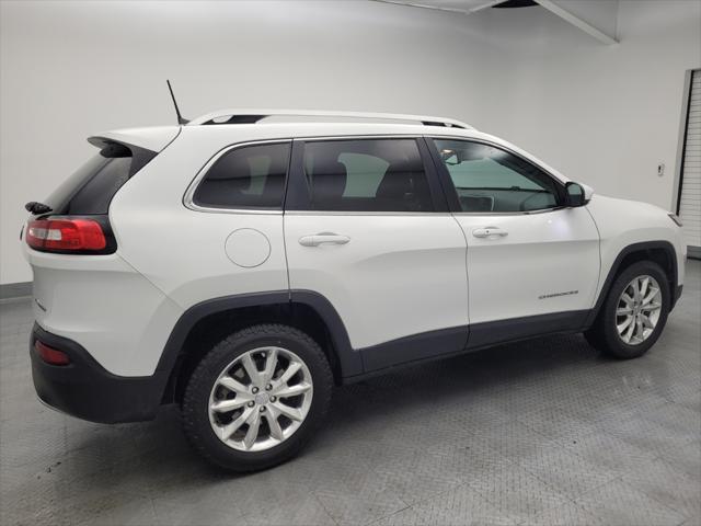 used 2016 Jeep Cherokee car, priced at $17,595