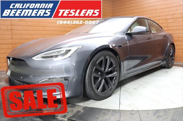 used 2021 Tesla Model S car, priced at $42,490