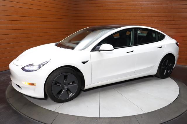 used 2022 Tesla Model 3 car, priced at $20,490