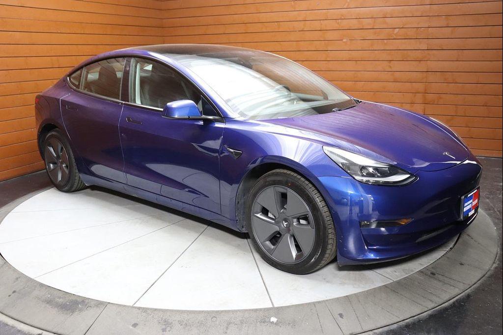 used 2022 Tesla Model 3 car, priced at $20,990