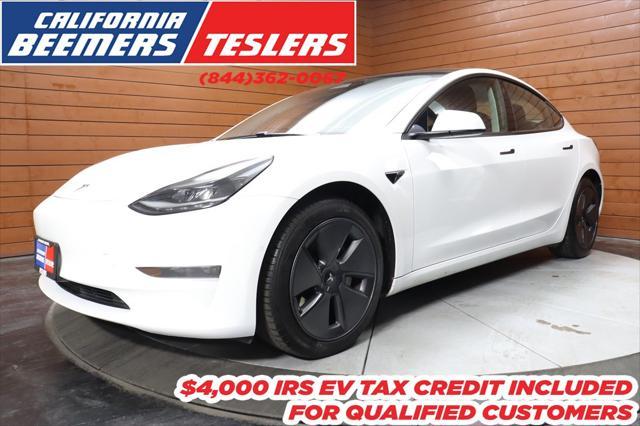 used 2021 Tesla Model 3 car, priced at $19,990