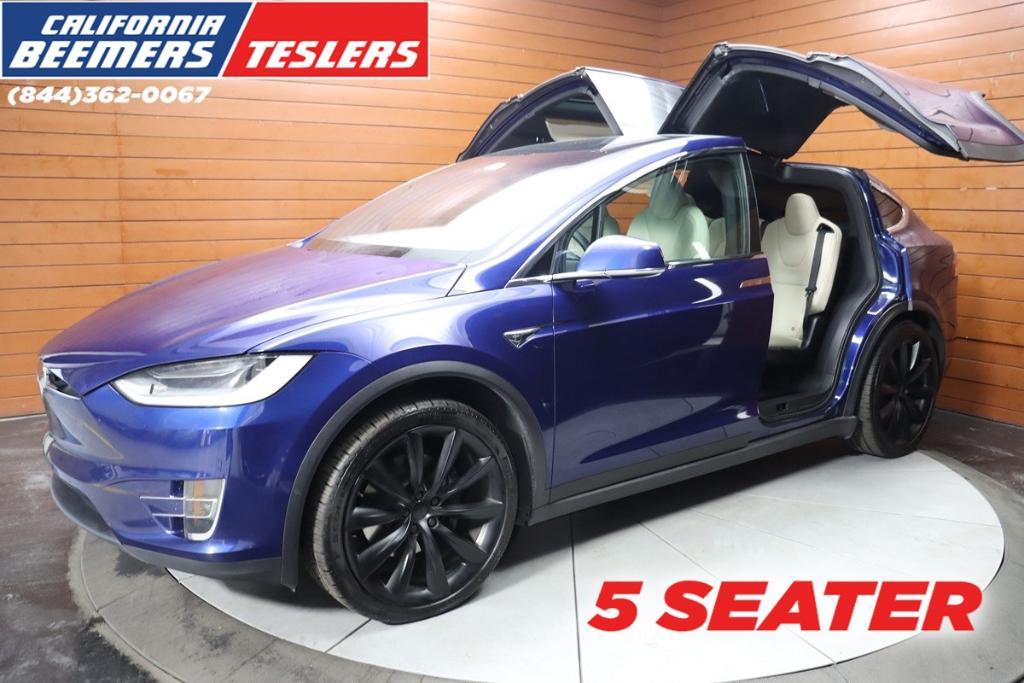 used 2020 Tesla Model X car, priced at $49,990