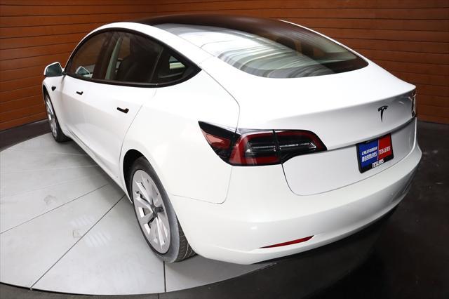 used 2021 Tesla Model 3 car, priced at $25,490