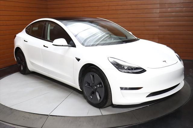 used 2021 Tesla Model 3 car, priced at $25,590