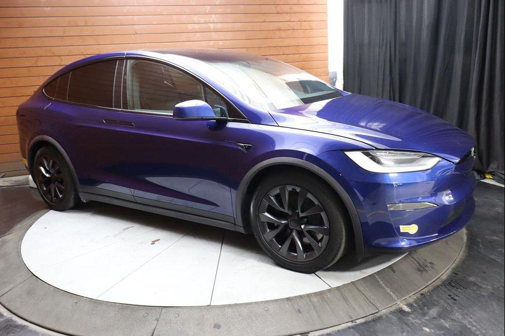 used 2022 Tesla Model X car, priced at $51,490