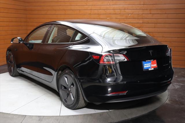 used 2022 Tesla Model 3 car, priced at $26,990