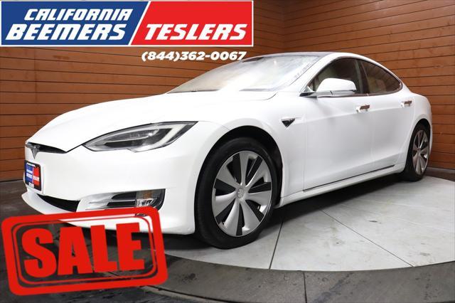 used 2021 Tesla Model S car, priced at $43,290