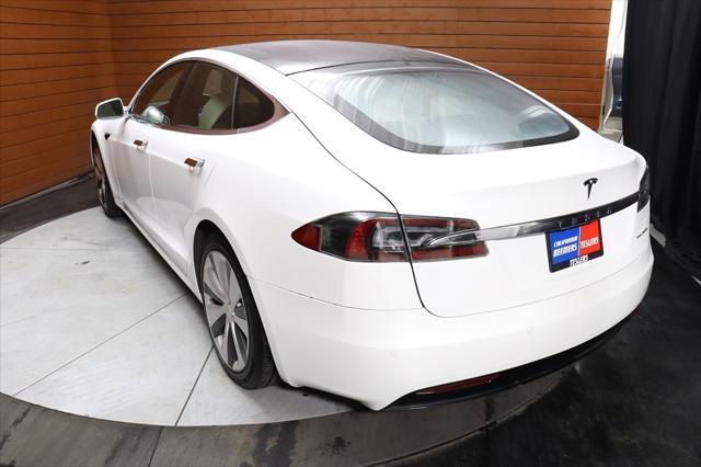 used 2021 Tesla Model S car, priced at $43,290