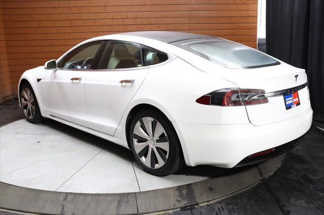 used 2021 Tesla Model S car, priced at $43,290