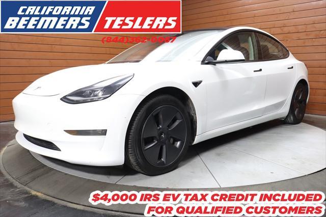 used 2021 Tesla Model 3 car, priced at $20,990