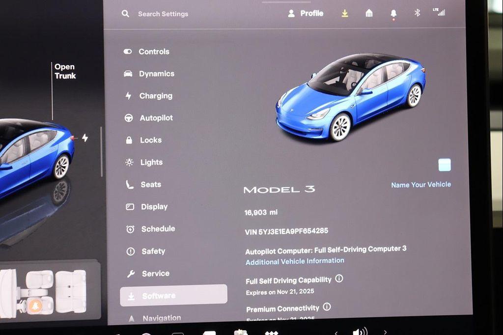 used 2023 Tesla Model 3 car, priced at $26,490