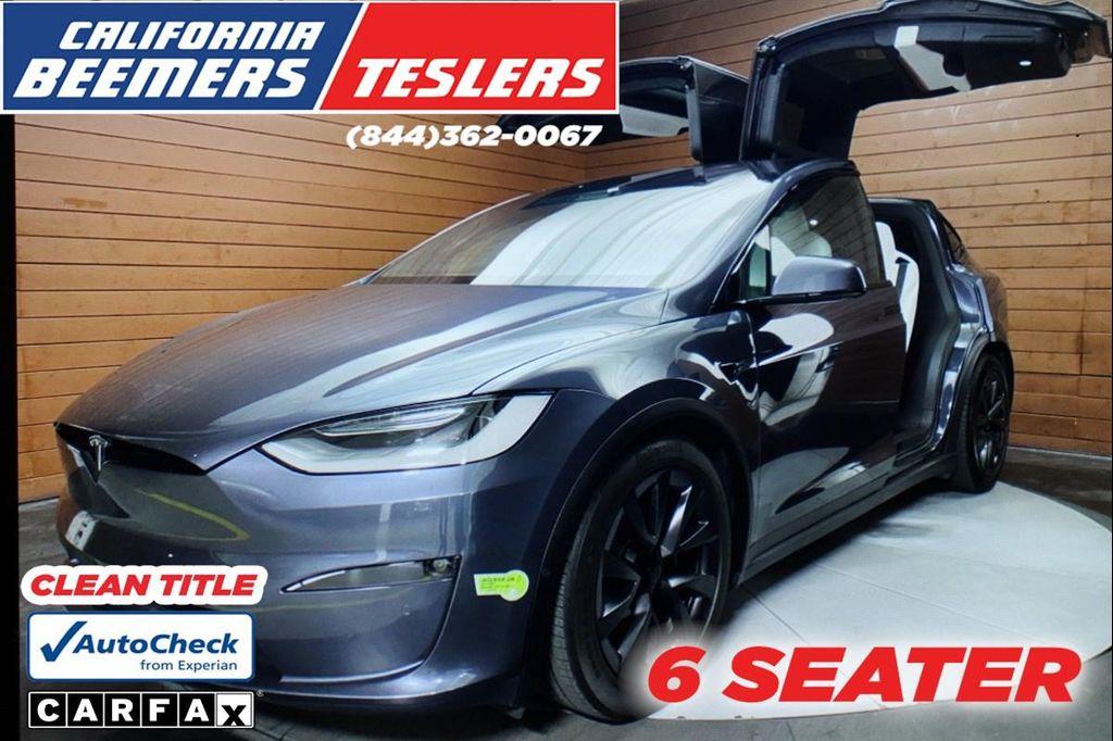 used 2023 Tesla Model X car, priced at $56,990