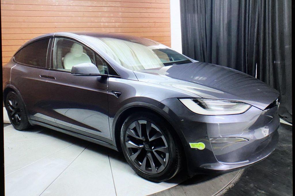 used 2023 Tesla Model X car, priced at $56,990