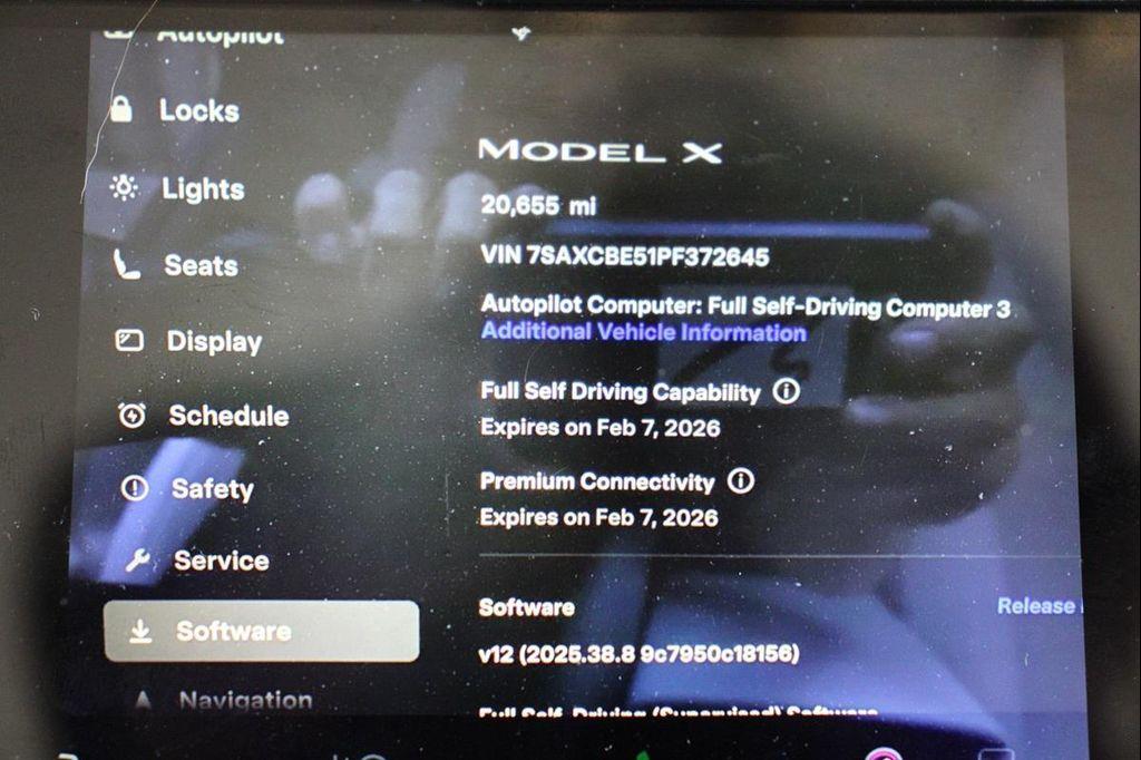 used 2023 Tesla Model X car, priced at $56,990