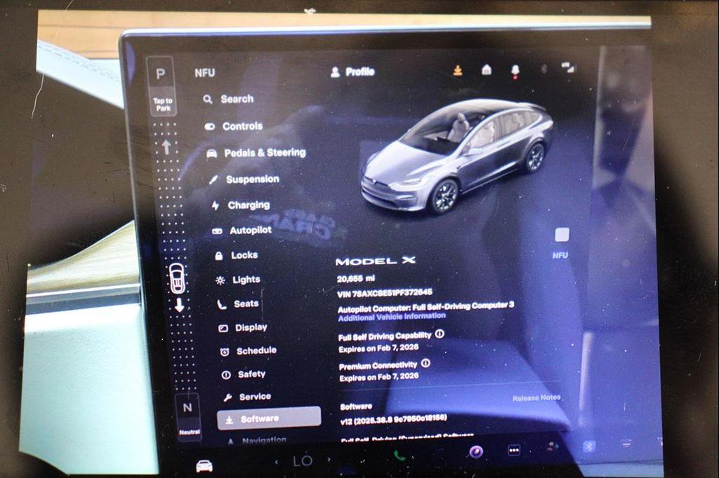 used 2023 Tesla Model X car, priced at $56,990