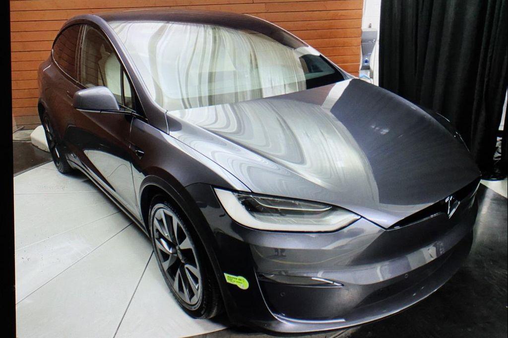 used 2023 Tesla Model X car, priced at $56,990