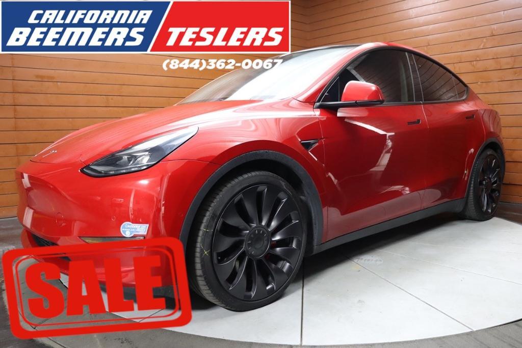 used 2021 Tesla Model Y car, priced at $32,990