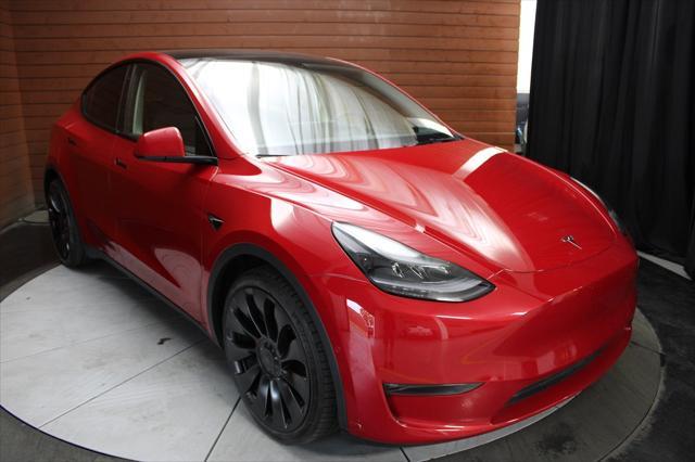 used 2022 Tesla Model Y car, priced at $27,990