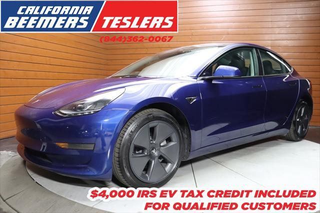 used 2021 Tesla Model 3 car, priced at $20,790