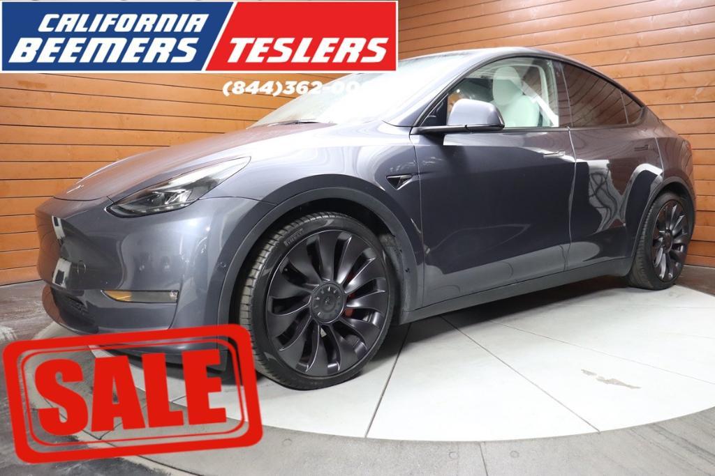 used 2021 Tesla Model Y car, priced at $34,990