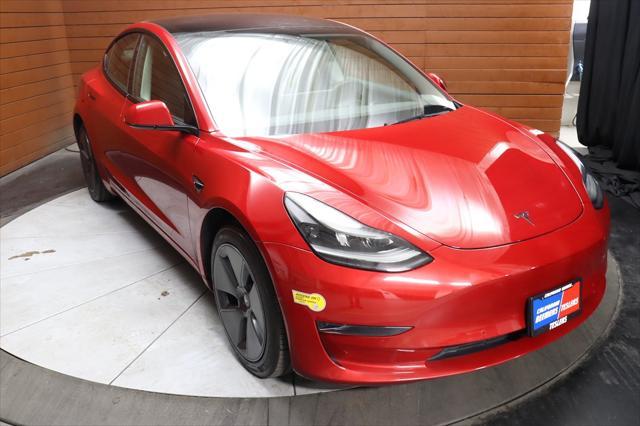 used 2022 Tesla Model 3 car, priced at $20,999