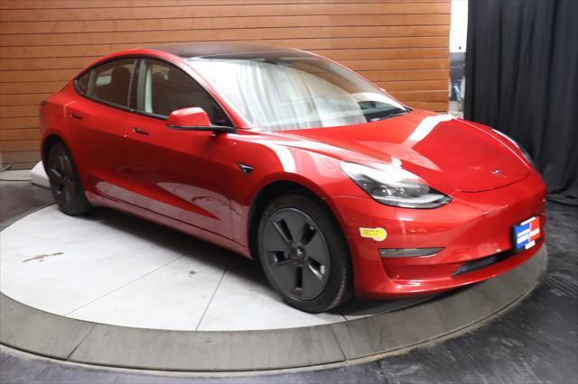 used 2022 Tesla Model 3 car, priced at $20,999