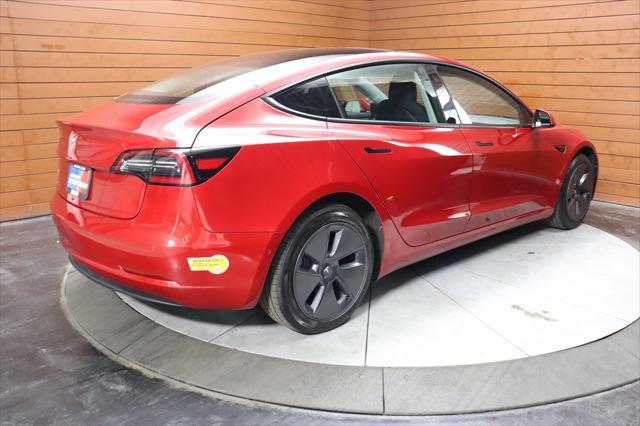 used 2022 Tesla Model 3 car, priced at $20,999