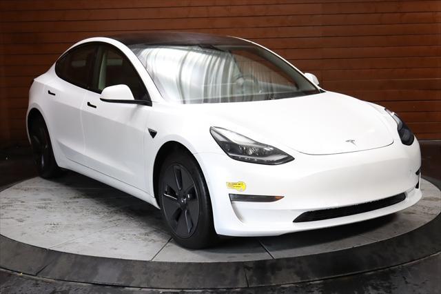 used 2021 Tesla Model 3 car, priced at $25,990