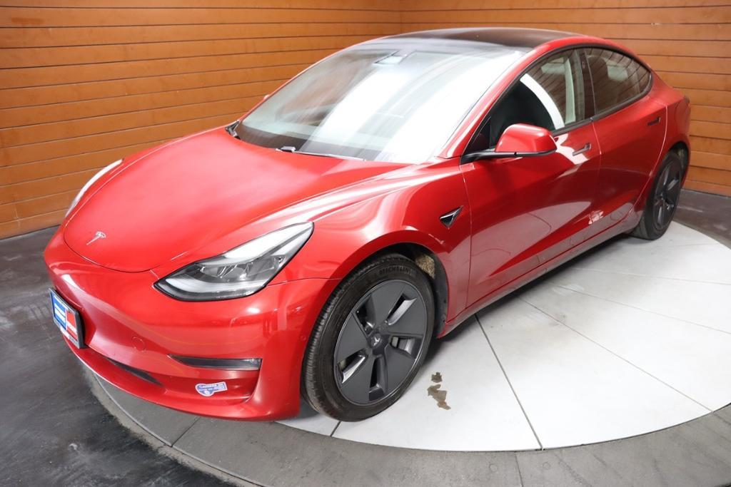 used 2021 Tesla Model 3 car, priced at $29,290