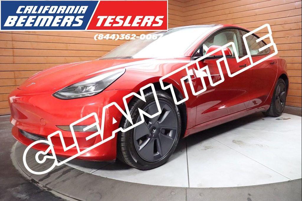 used 2023 Tesla Model 3 car, priced at $21,999