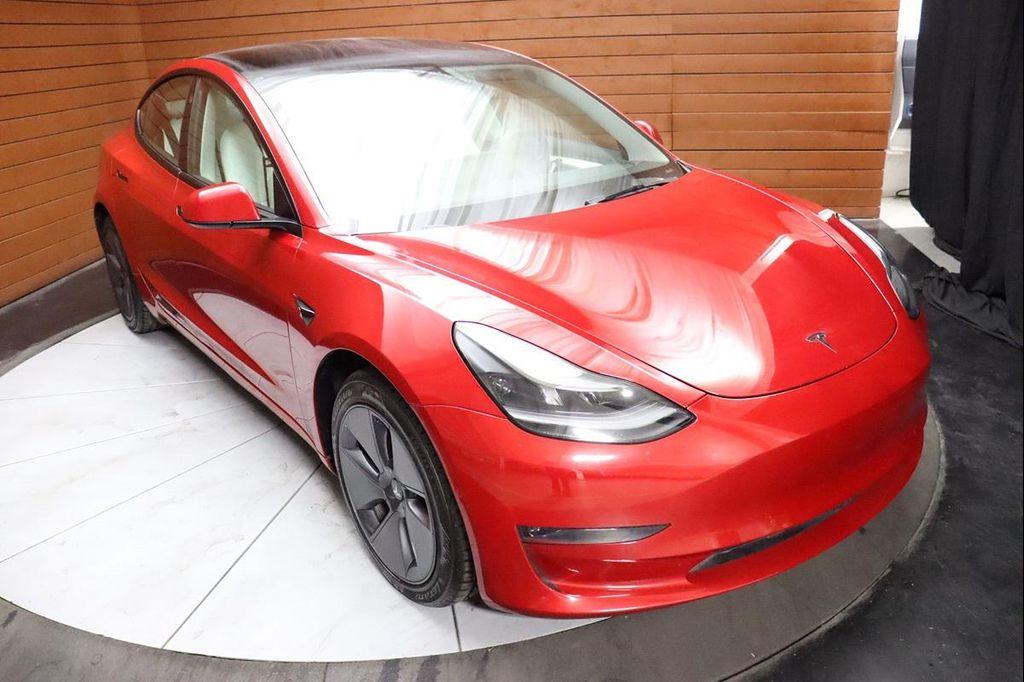 used 2023 Tesla Model 3 car, priced at $21,999