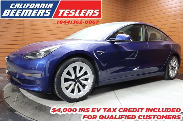 used 2021 Tesla Model 3 car, priced at $20,490
