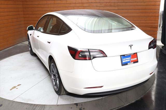 used 2021 Tesla Model 3 car, priced at $25,990